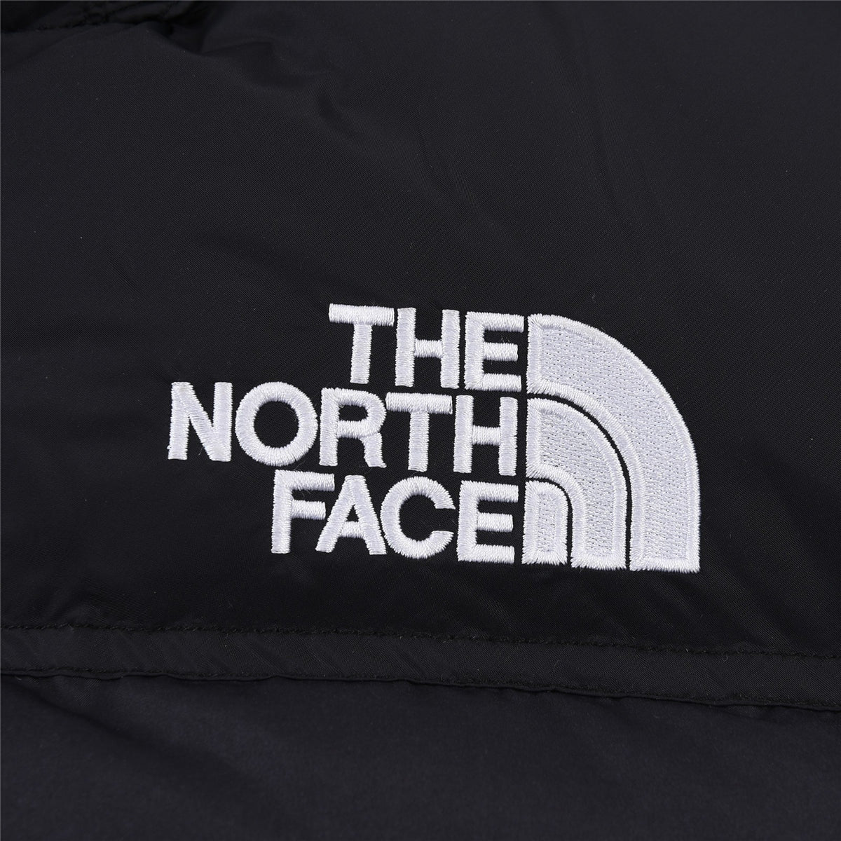 The North Face Black & White Cloud Print Puffer Jacket