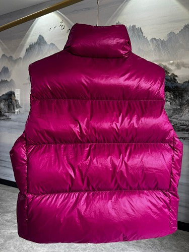 Canada Goose Fuchsia Glossy Quilted Puffer Vest