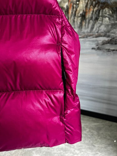 Canada Goose Fuchsia Glossy Quilted Puffer Vest