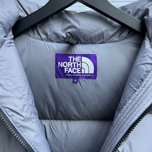 The North Face Slate Gray Hooded Puffer Jacket
