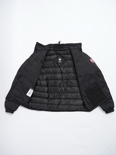 Canada Goose Black Chest-Zip Stand Collar Jacket