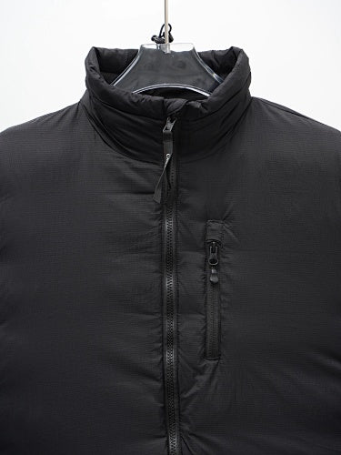 Canada Goose Black Chest-Zip Stand Collar Jacket