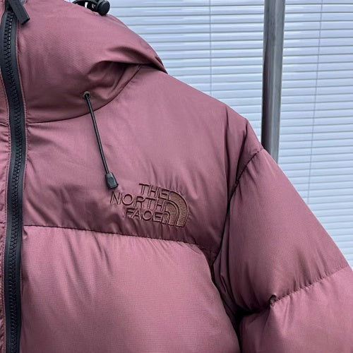 The North Face Dusty Mauve Hooded Puffer Jacket