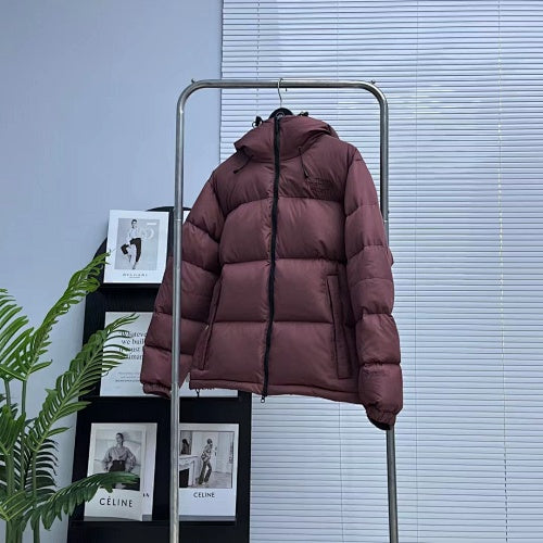 The North Face Dusty Mauve Hooded Puffer Jacket