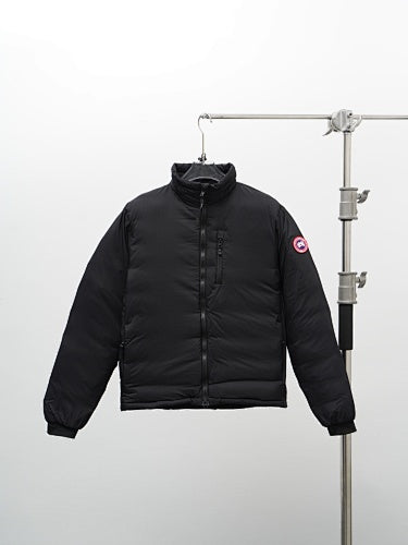 Canada Goose Black Chest-Zip Stand Collar Jacket