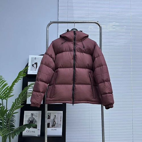The North Face Dusty Mauve Hooded Puffer Jacket