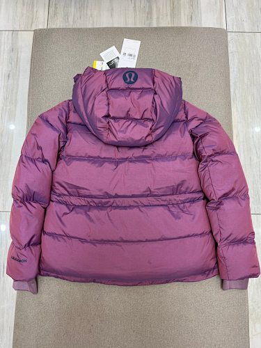 Lululemon Plum Purple Hooded Puffer Jacket