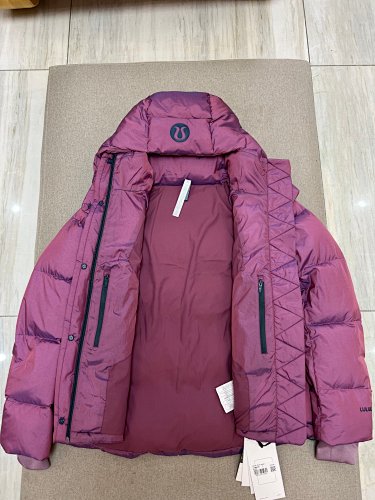 Lululemon Plum Purple Hooded Puffer Jacket
