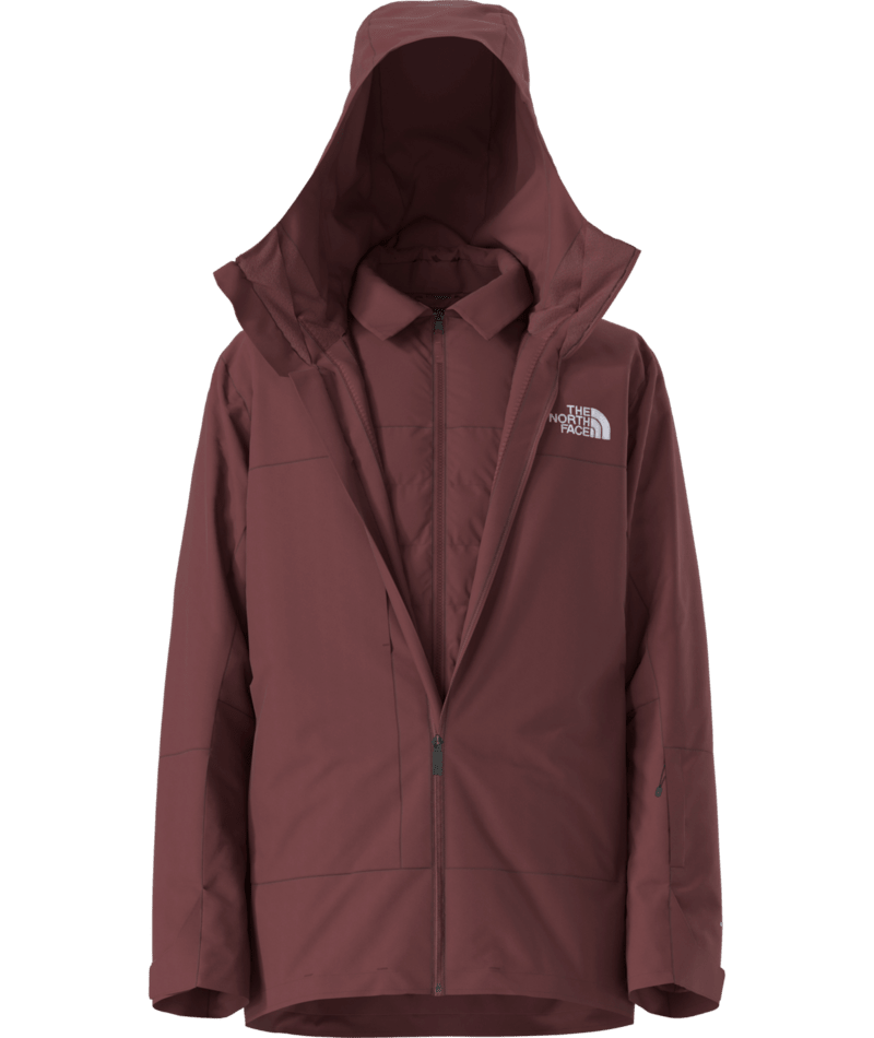 The North Face Dusty Rose Layered Hooded Jacket