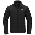 The North Face Black Stand Collar Quilted Jacket