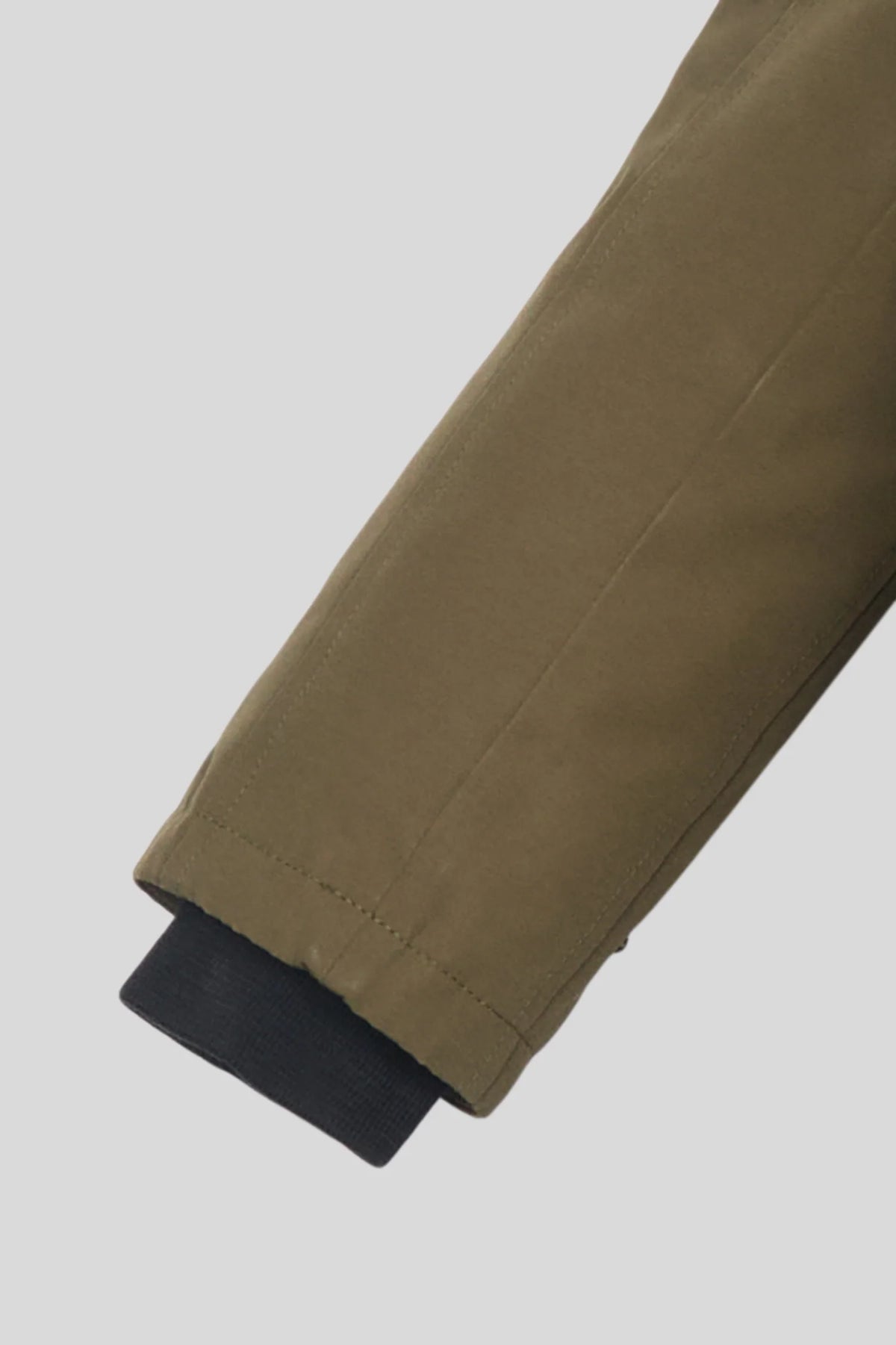Canada Goose Olive Green Hooded Long Parka